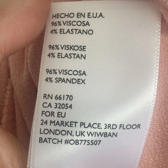 Free People FP Beach Powder Pink Maxi Dress sz L Wedding Dates Romantic Vacation - Picture 8 of 13